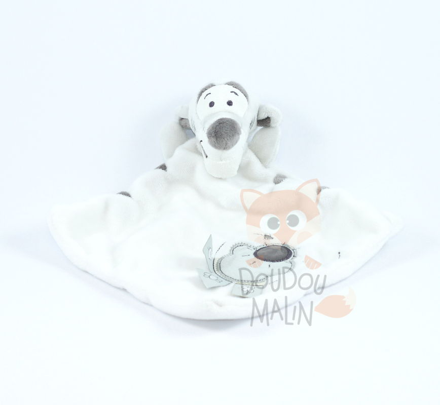  tigrou plat blanc noir gris 